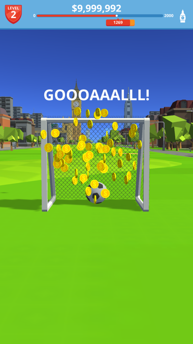 Soccer Kick ゲームのスクリーンショット