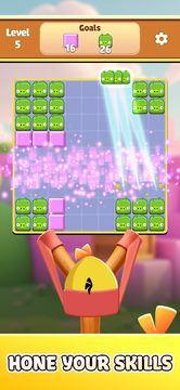 Angry Birds Block Quest Game Screenshot
