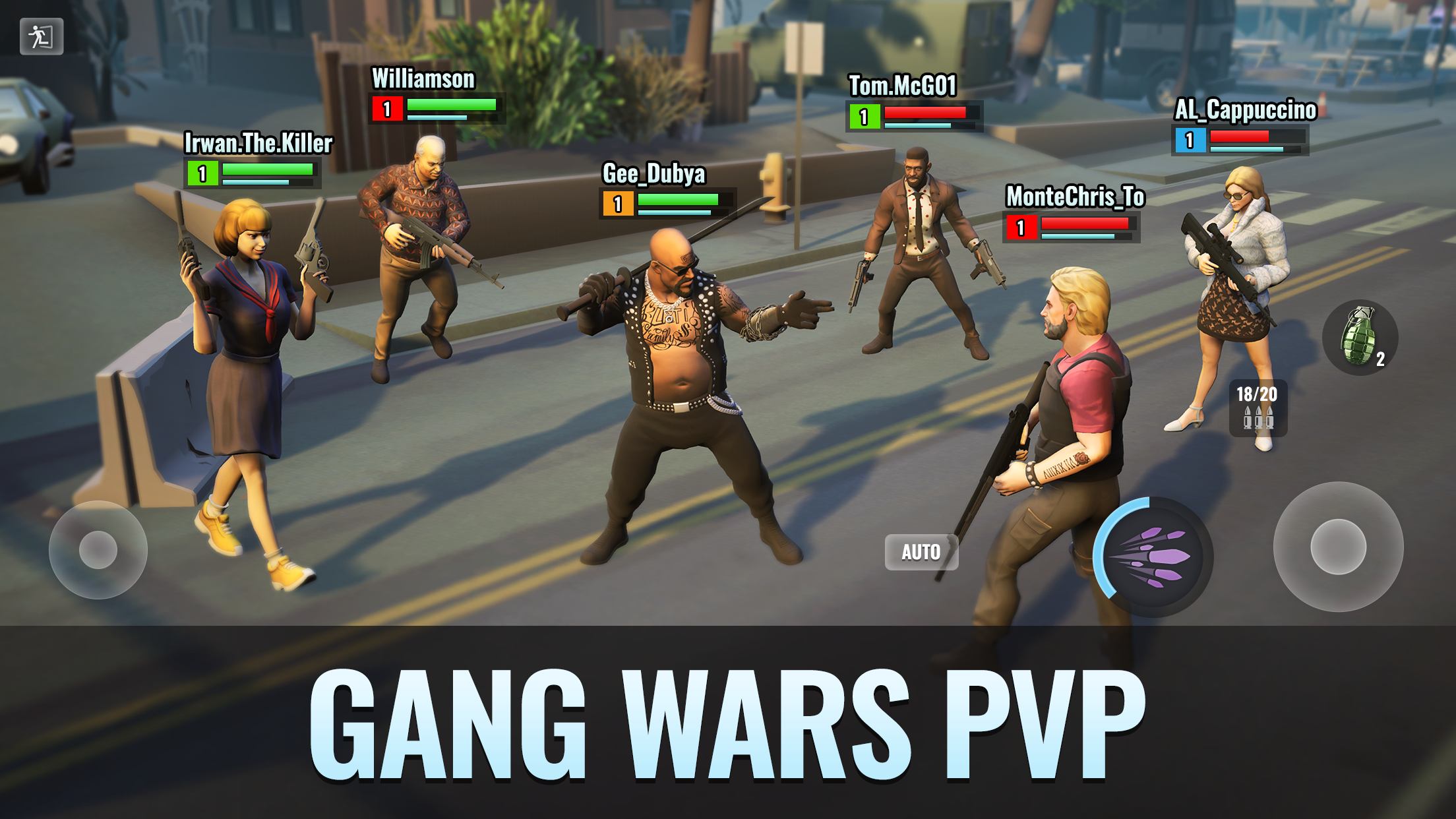 Kingpin Underworld - RPG Games Game Screenshot