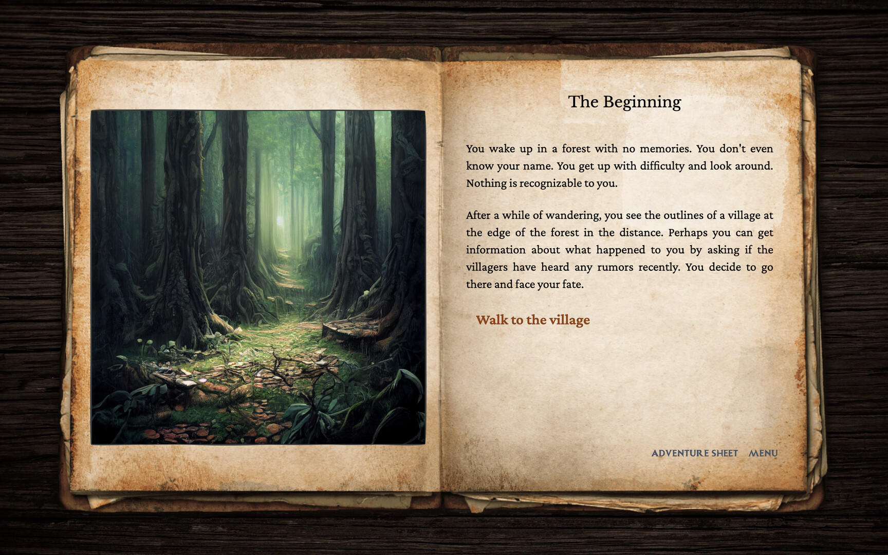 Screenshot of The Secret of Darkwoods