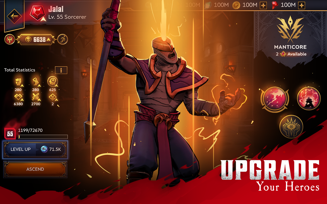 Grimguard Tactics: Fantasy RPG Game Screenshot