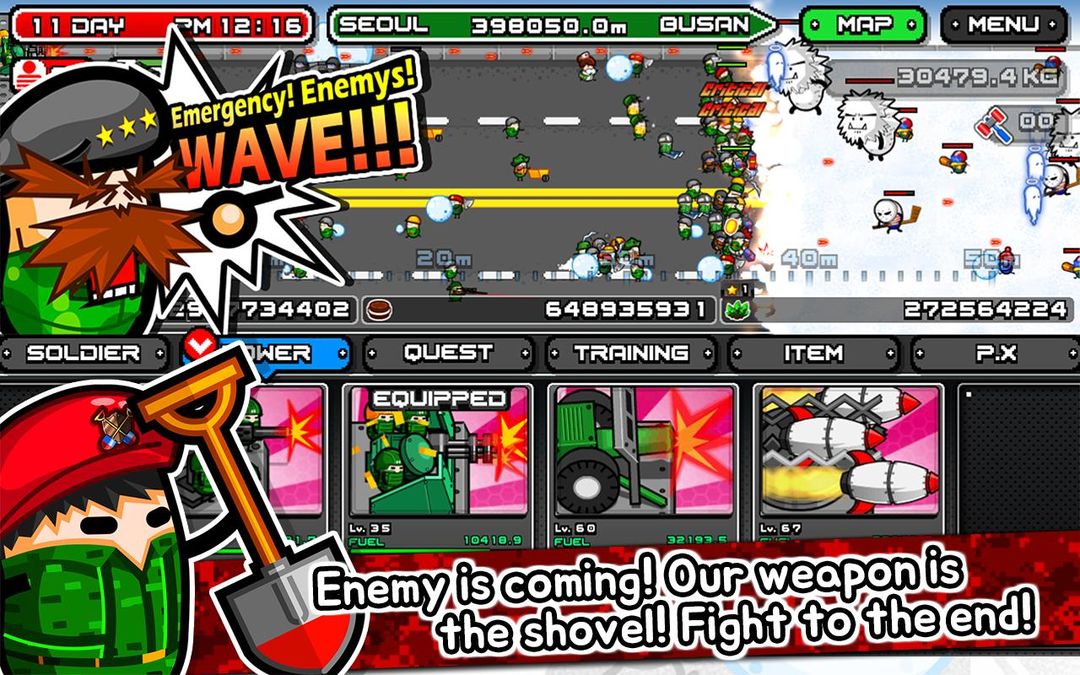 Shovel commandos 2 clicker ! screenshot game
