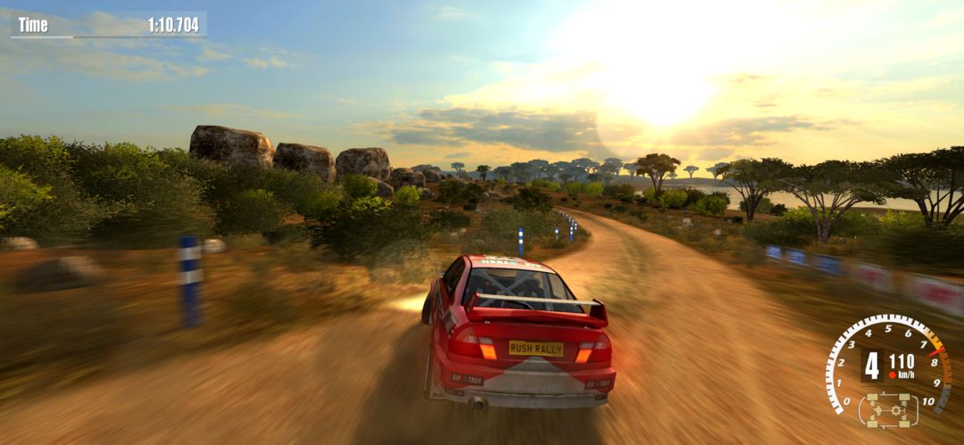 Rush Rally 3 Demo screenshot game