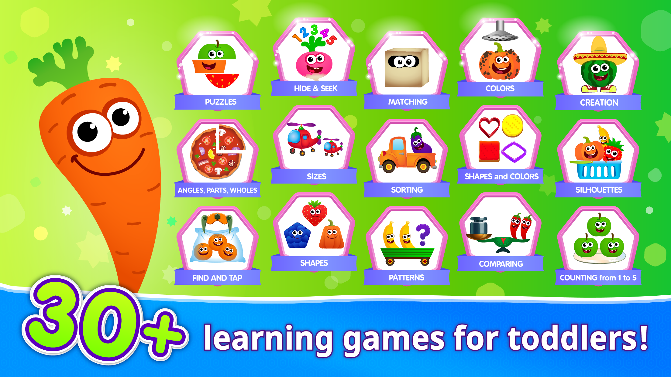 Screenshot 1 of बच्चों के लिए शैक्षिक खेल! 3.7.0