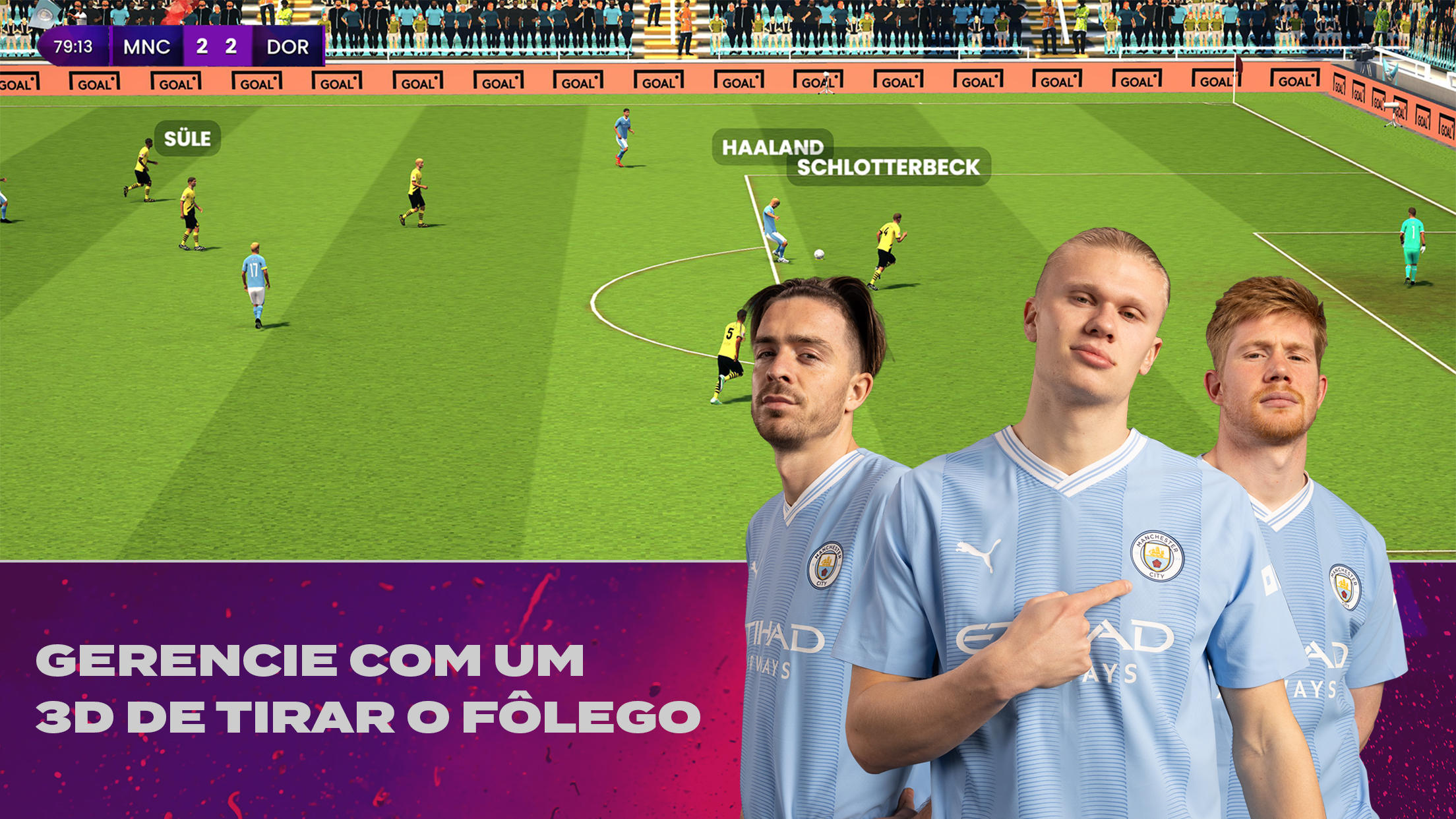 Screenshot 1 of Soccer Manager 2024 - Futebol 4.1.0