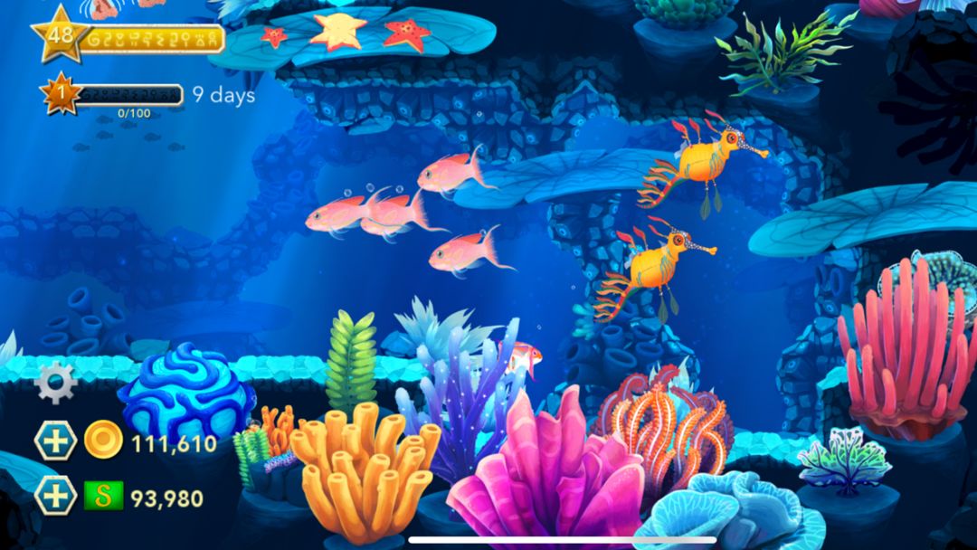 Splash: Fish Sanctuary ภาพหน้าจอเกม