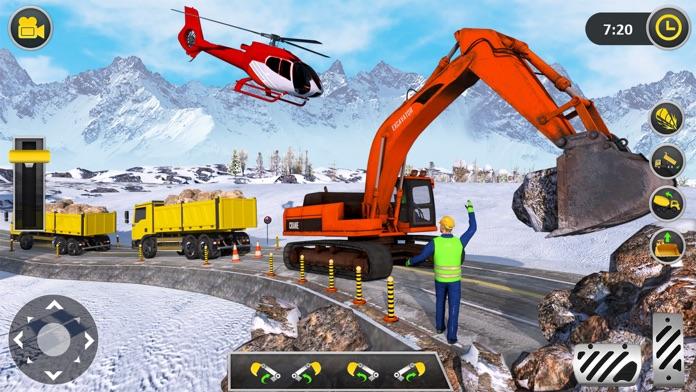 Crane Excavator Simulator Game Game Screenshot