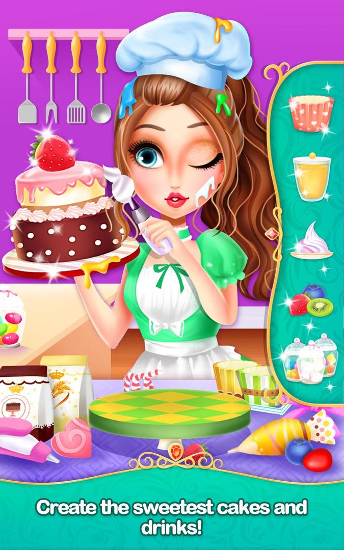 Princess Tea Party Salon 게임 스크린 샷