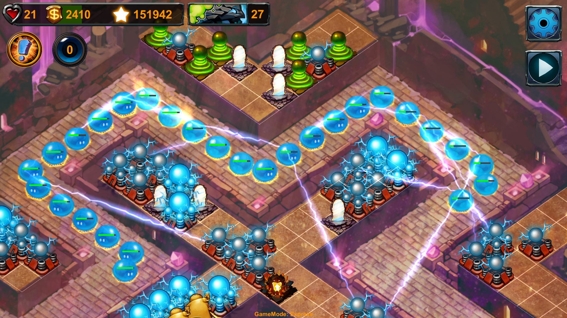 Element TD Game Screenshot