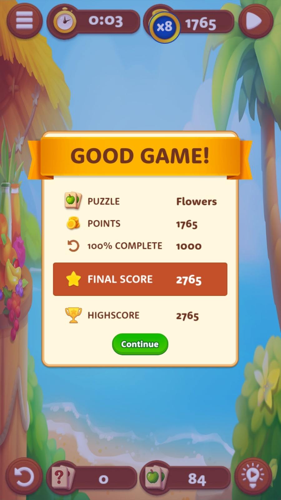 Solitaire Mahjong Puzzle screenshot game