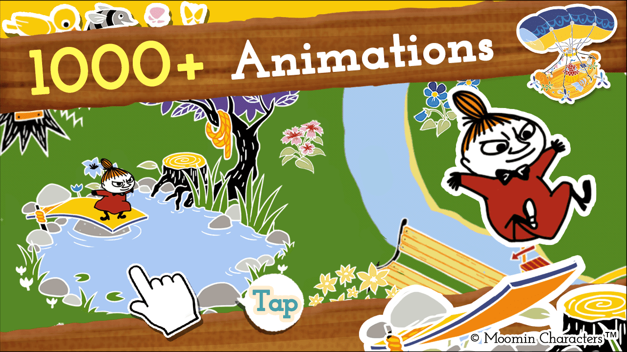 Captura de Tela do Jogo MOOMIN Welcome to Moominvalley