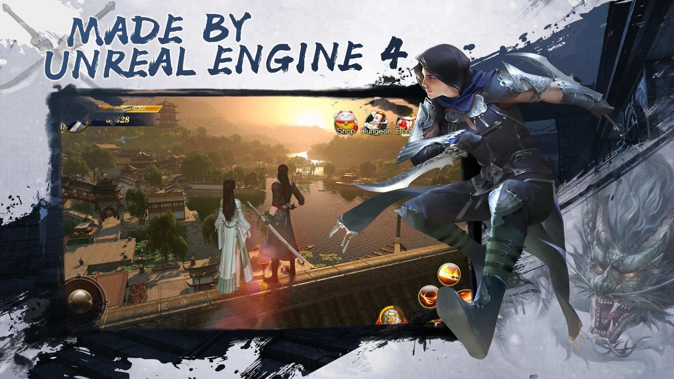 Legend of Wuxia - 3D MMORPG Game Screenshot