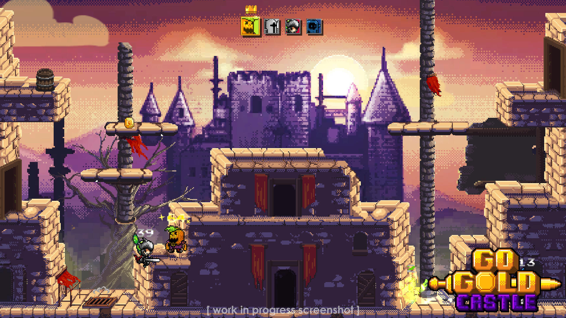 Screenshot of Go Gold Castle