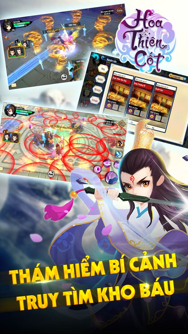 Hoa Thiên Cốt - VNG ภาพหน้าจอเกม