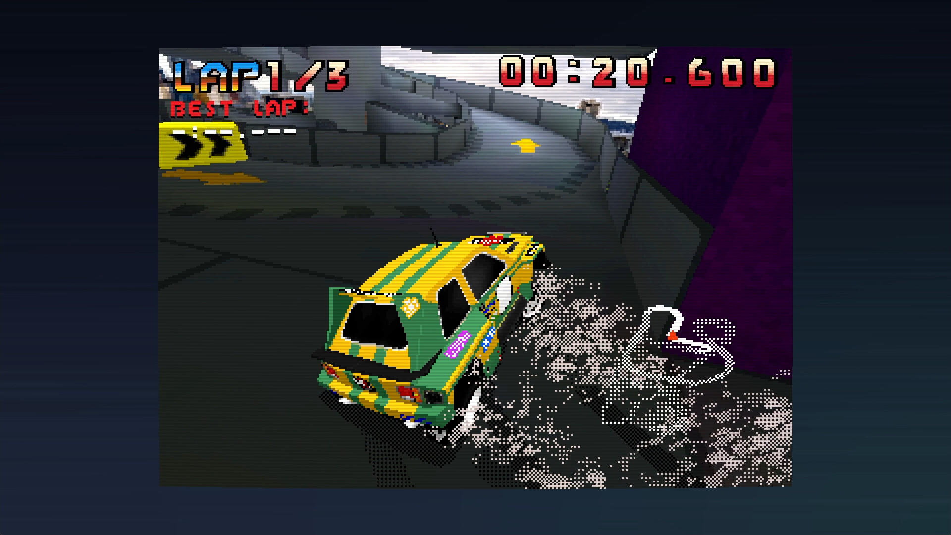 Screenshot of Parking Garage Rally Circuit