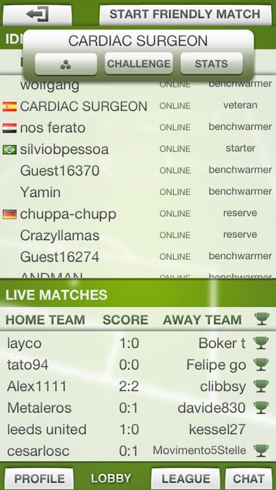 Screenshot of Soctics League Multiplayer