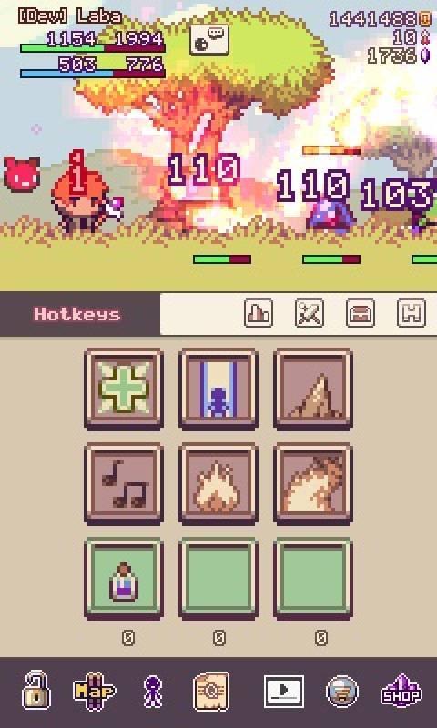 Linear Quest beta Game Screenshot