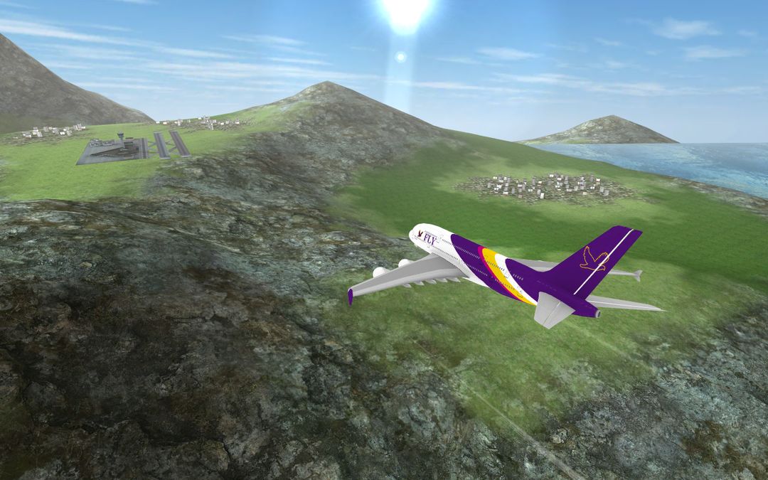 Screenshot of Airplane Flying Flight Pilot