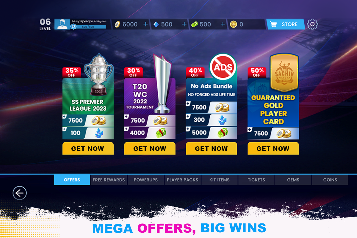 Screenshot of Pro Cricket Game - Sachin Saga