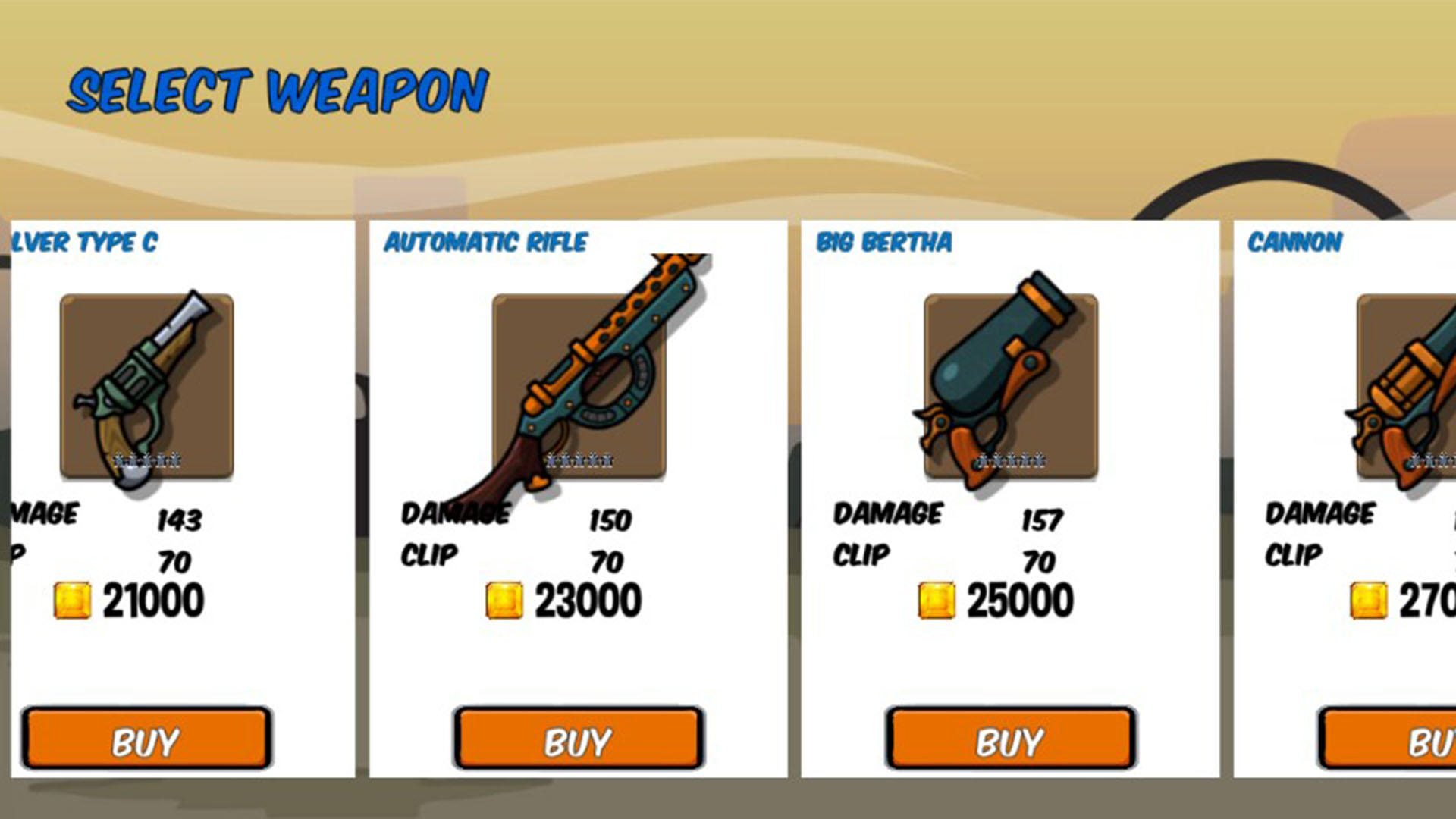 Cowboy Games Offline Low mb Game Screenshot