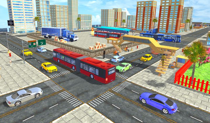 Screenshot 1 of Offroad Metro Bus Game: Bus Simulator 2.8