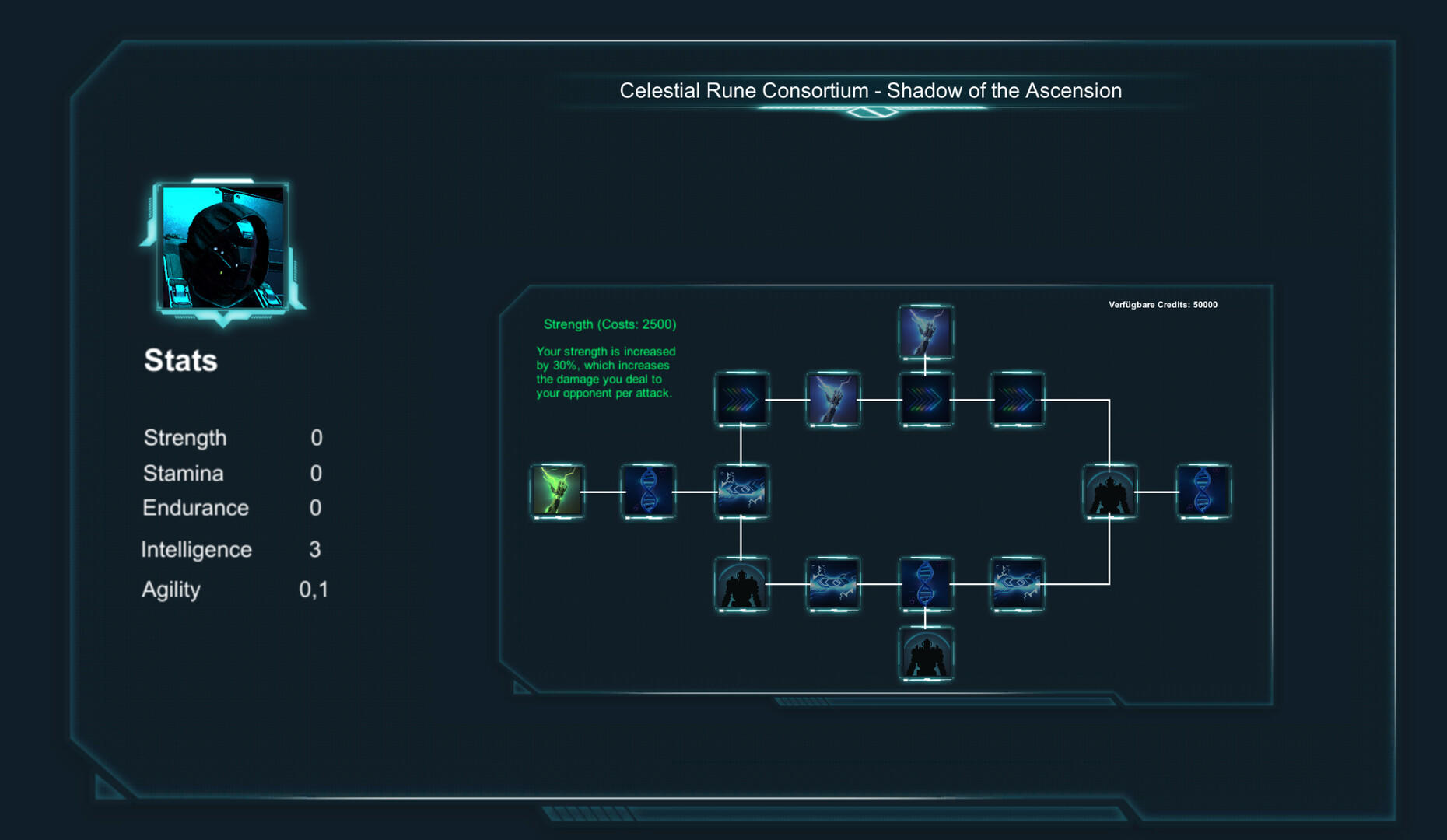 Screenshot of Celestial Rune Consortium: Shadows of Ascension