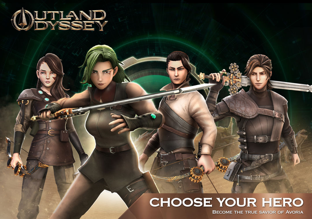 Outland Odyssey: Action RPG ภาพหน้าจอเกม