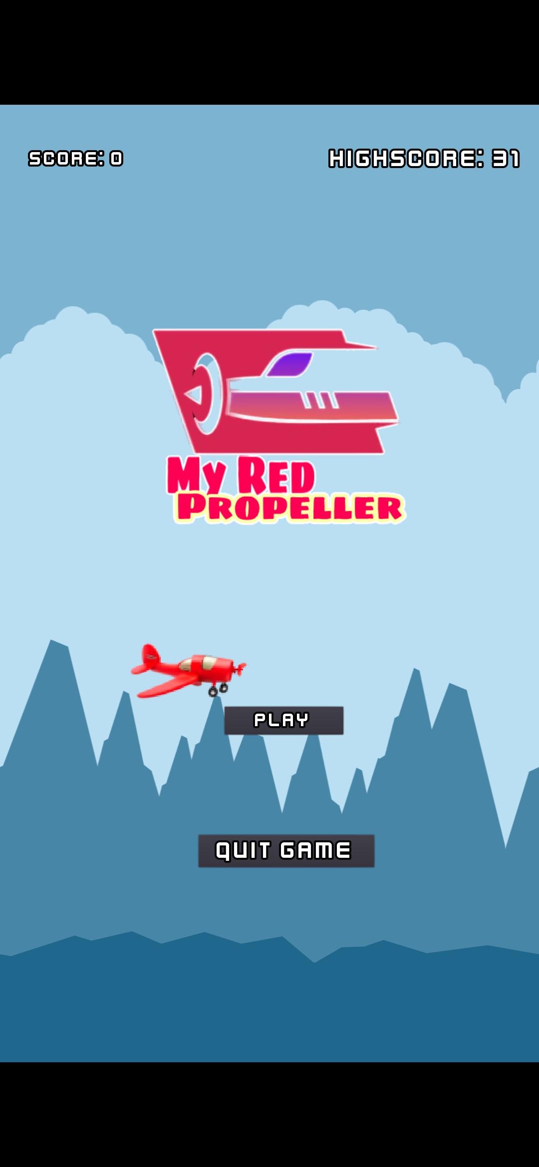 Screenshot of My Red Propeller
