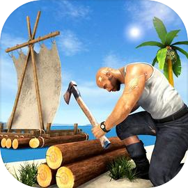 Raft Island Forest Survival