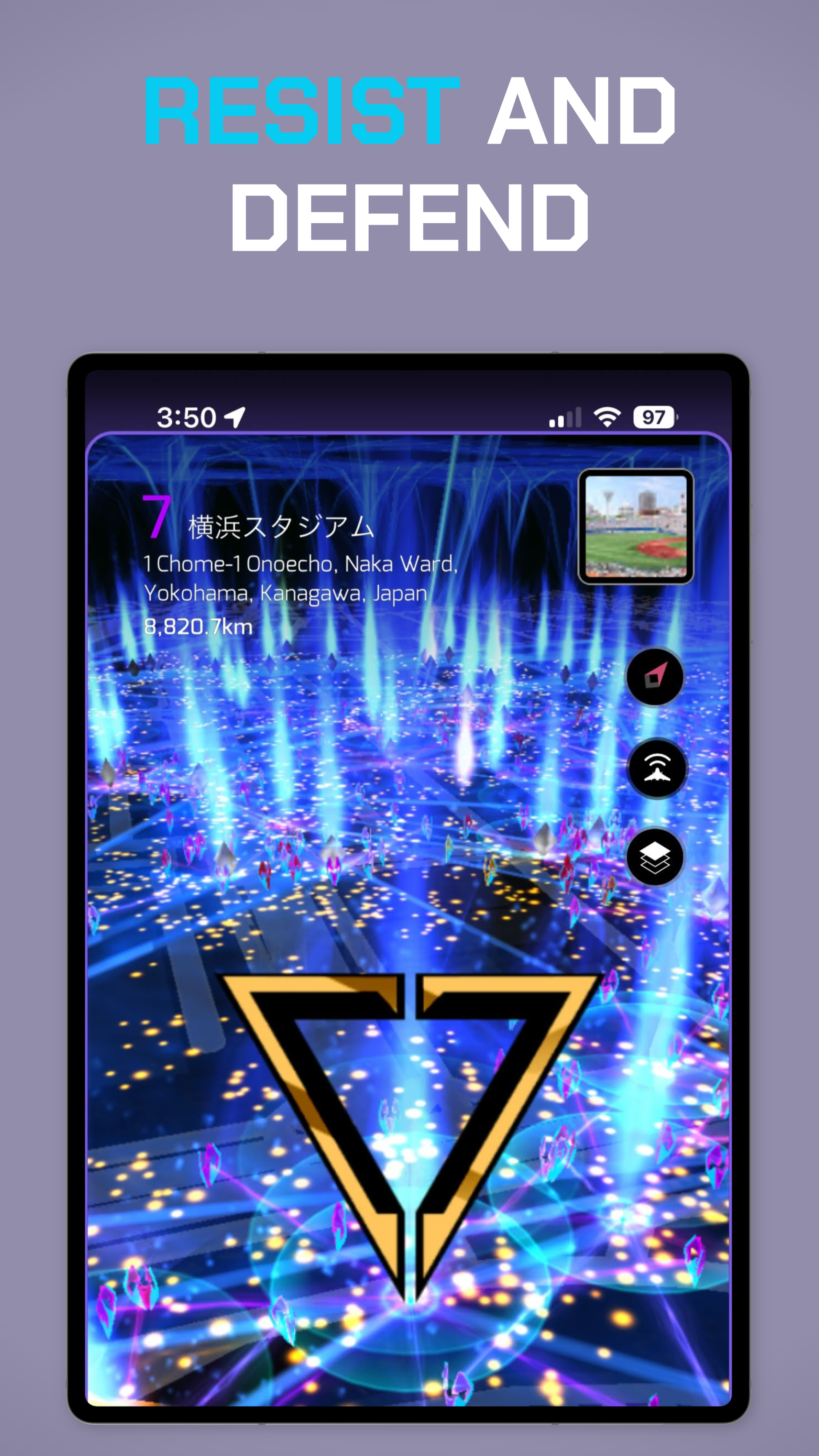 Ingress Game Screenshot