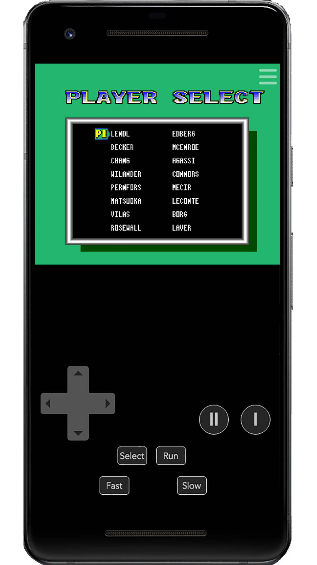 Final Match Tennis PCE Game Screenshot