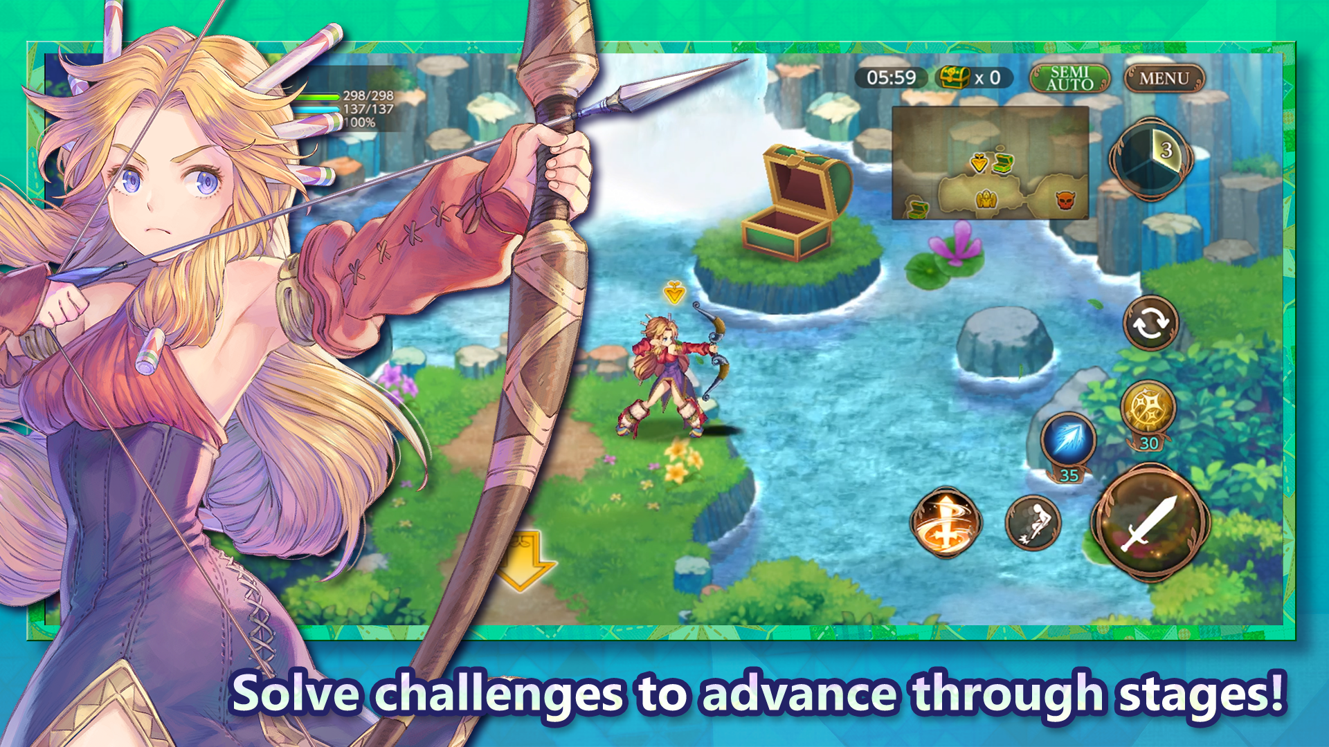 ECHOES of MANA Game Screenshot