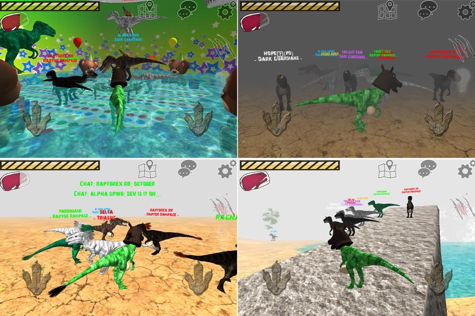 Raptor RPG - Dino Sim Game Screenshot