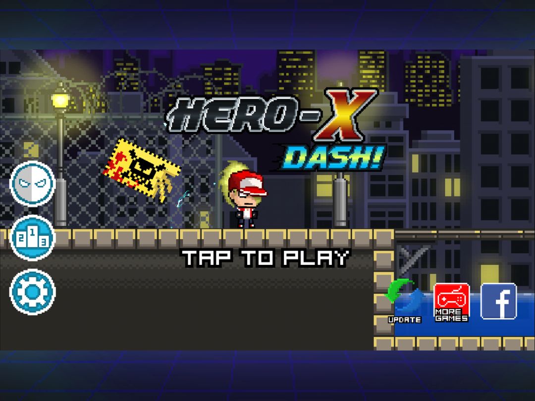 HERO-X: DASH! ภาพหน้าจอเกม