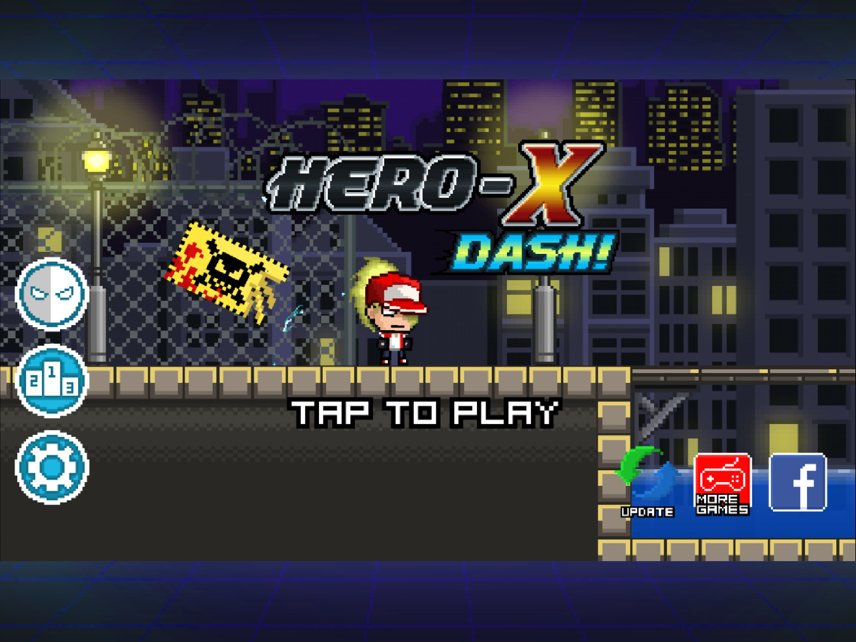 HERO-X: DASH! Game Screenshot