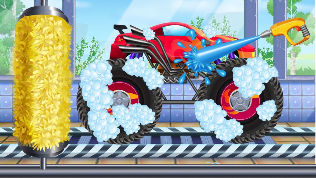 Monster Trucks Racing for Kids screenshot game