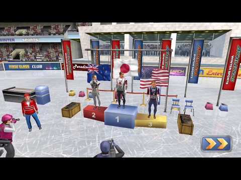 Screenshot of the video of Athletics 2: Winter Sports