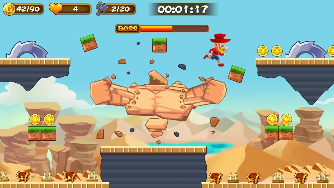 Super  Adventure of Jabber Game Screenshot