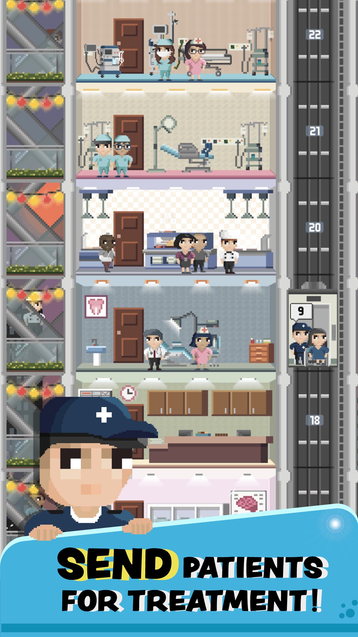 Mini Hospital ゲームのスクリーンショット