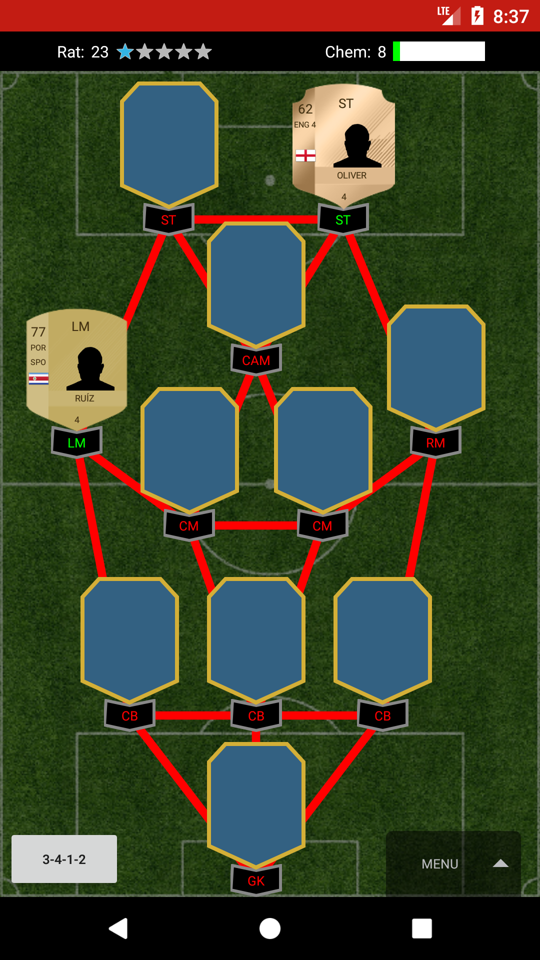 Pack Opener for FUT 18 and 16 screenshot game