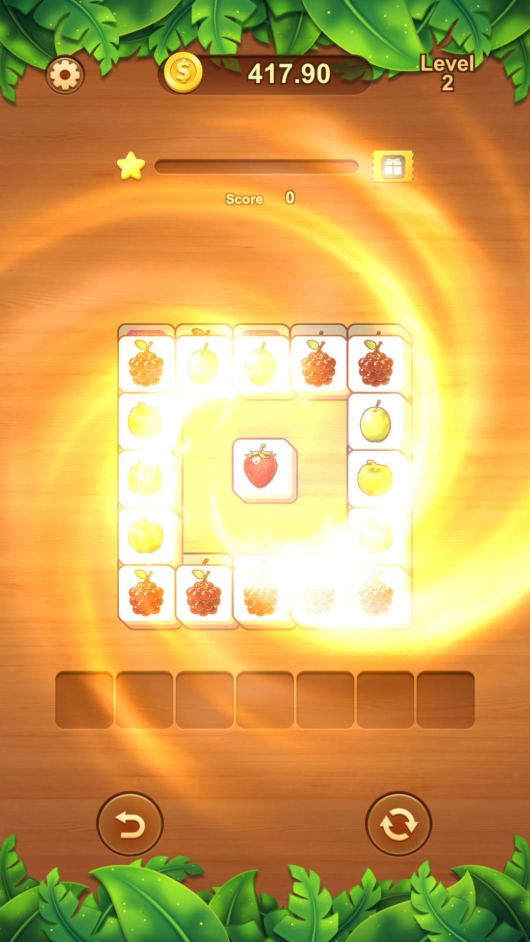 Screenshot of Fruit Tiles: Win & Play