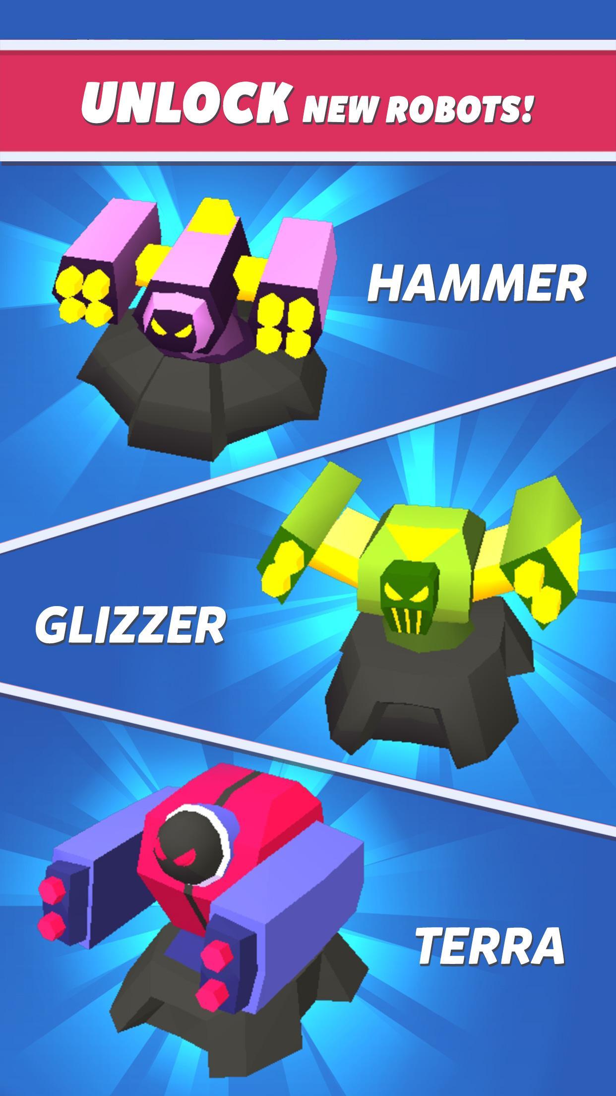 Merge Tower Bots 遊戲截圖