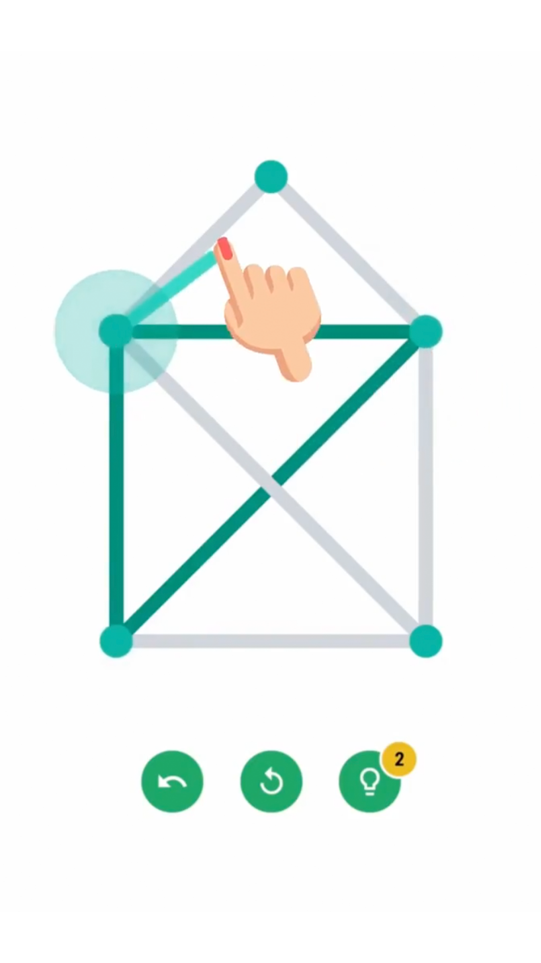 Captura de Tela do Jogo Connect the Dots