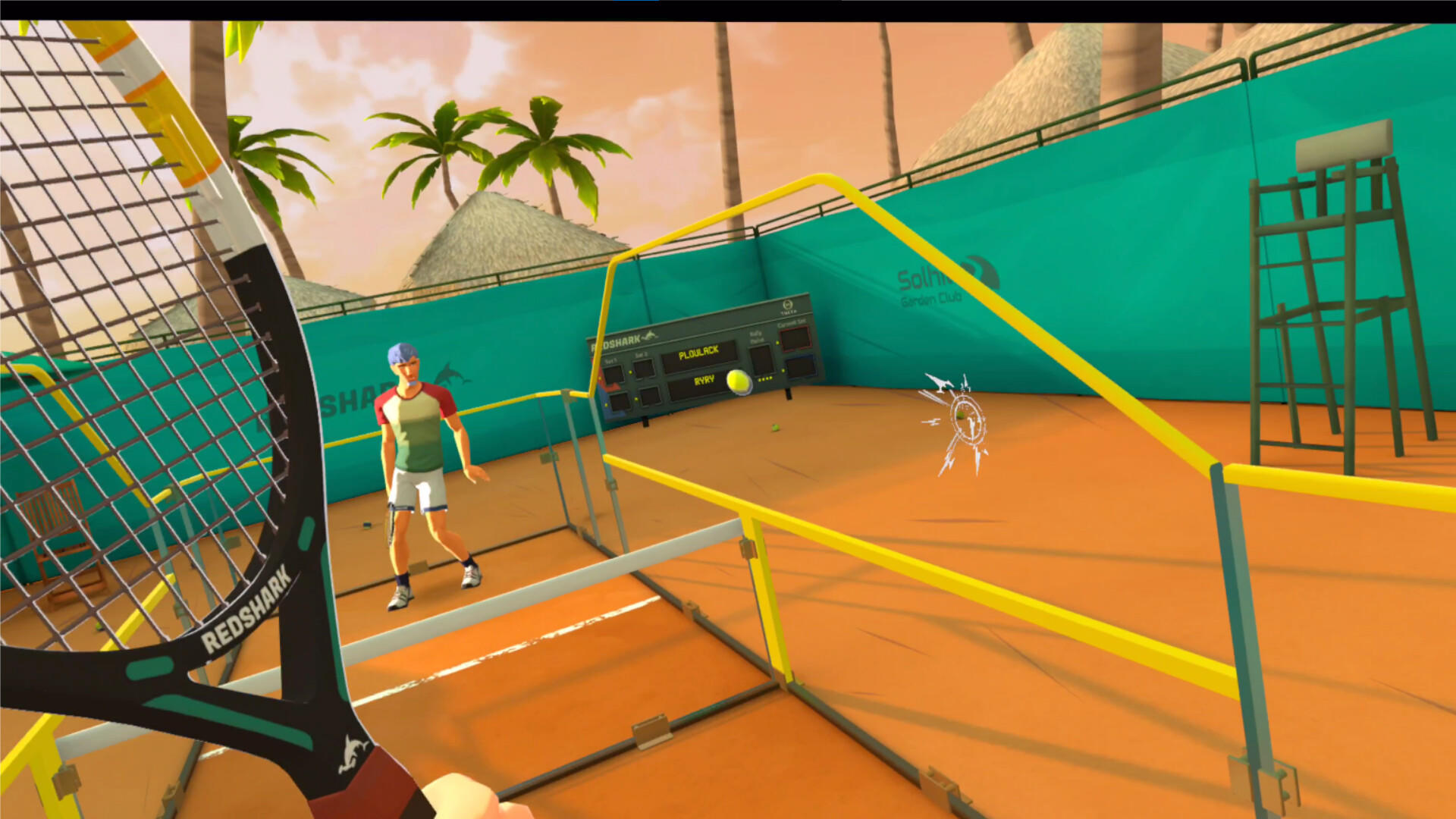 Screenshot of Racket Club
