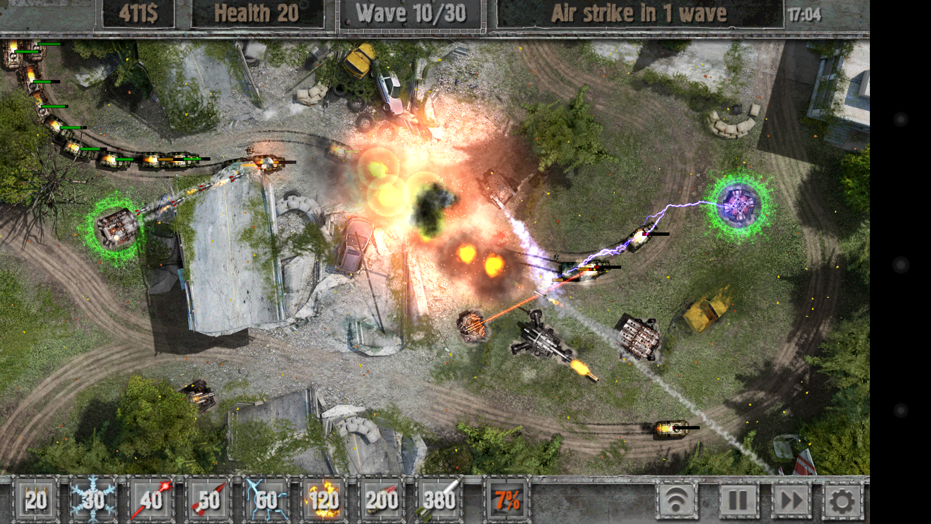 Defense Zone 2 HD Game Screenshot