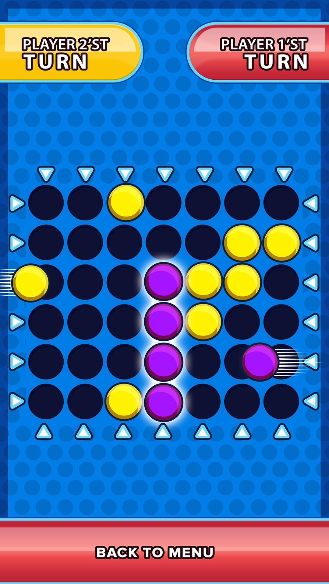 Screenshot 1 of ភ្ជាប់ 4 លើបណ្តាញ - 4 ក្នុងមួយជួរ All Sides Edition 1.07