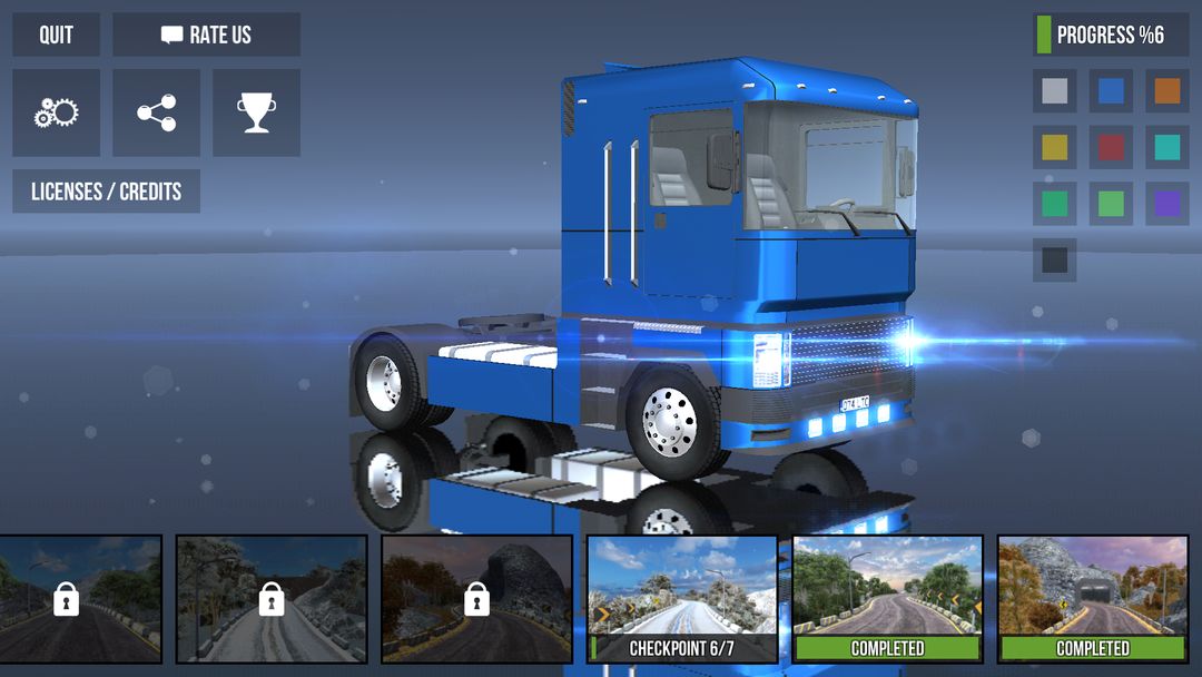 Pro Truck Driver遊戲截圖