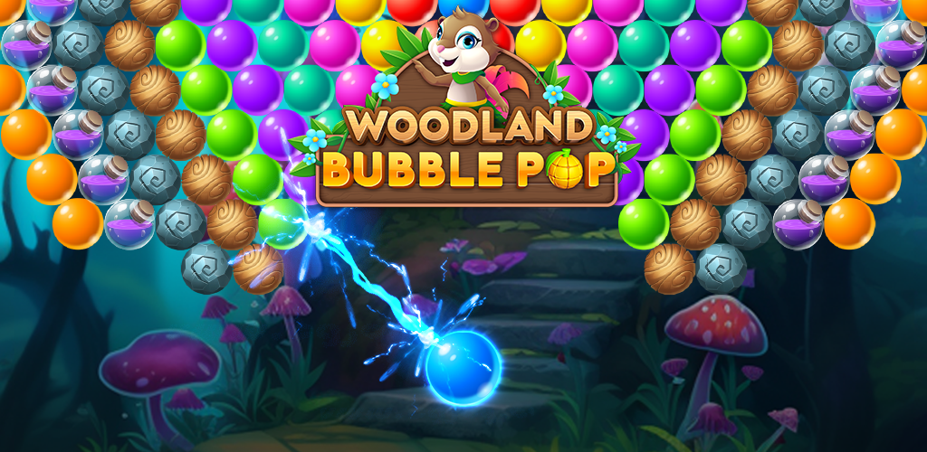 Screenshot of the video of Woodland Bubble Pop