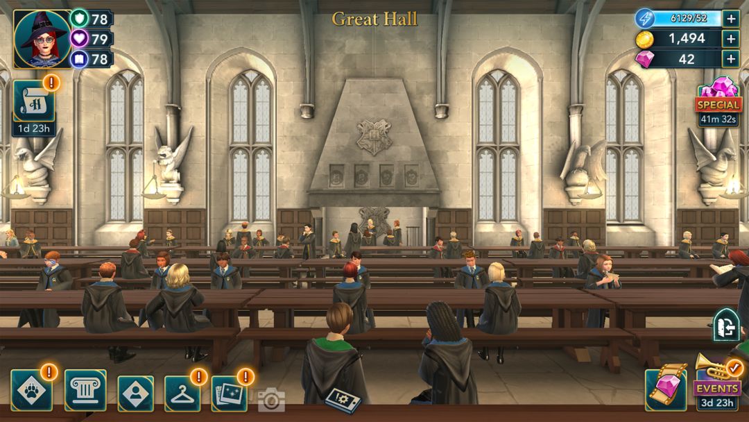 Harry Potter: Hogwarts Mystery ภาพหน้าจอเกม