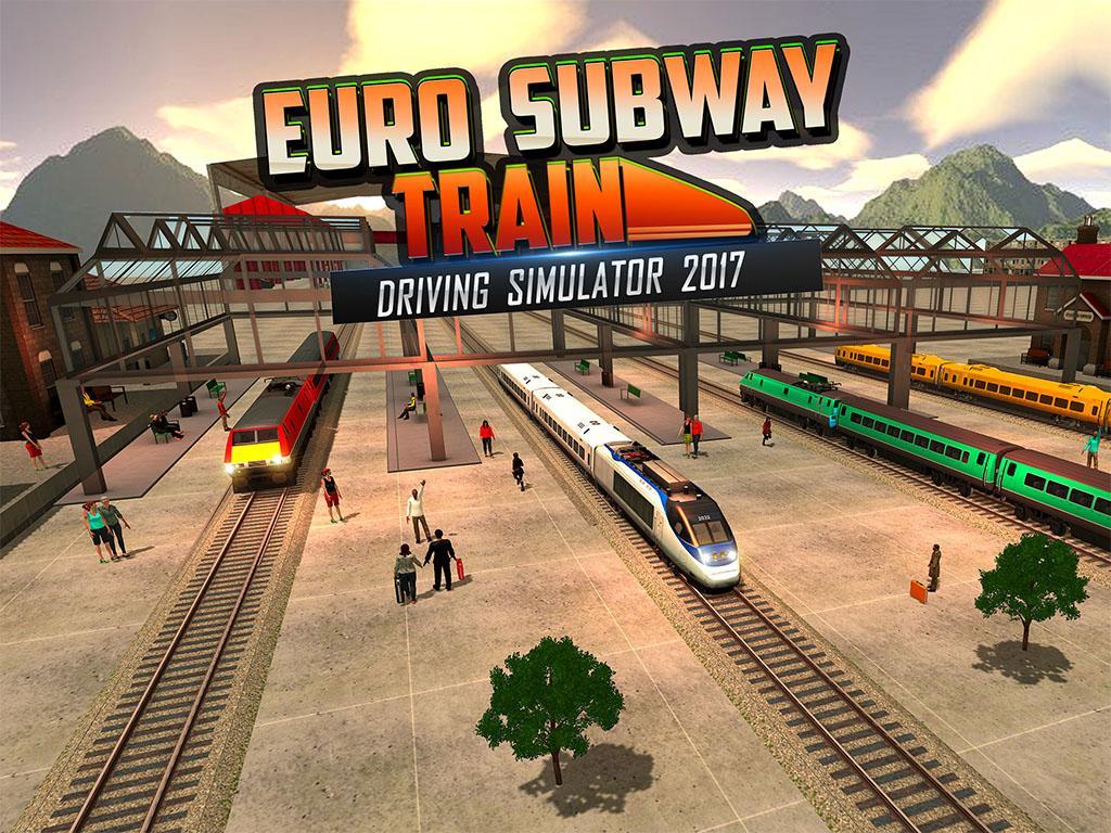 Screenshot of Euro Subway Train Driving Simulator 2017